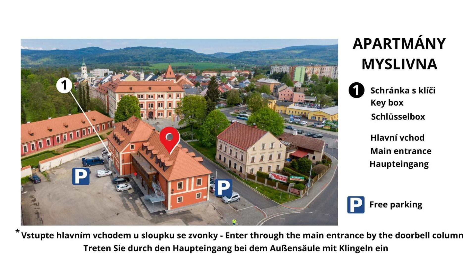 Apartmany Myslivna Остров Экстерьер фото